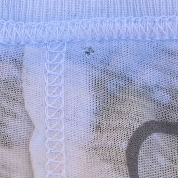 Chaser "Hawaii" White Tropical Racerback Tank Top. So Soft. Size Small. NWT - Picture 4 of 4